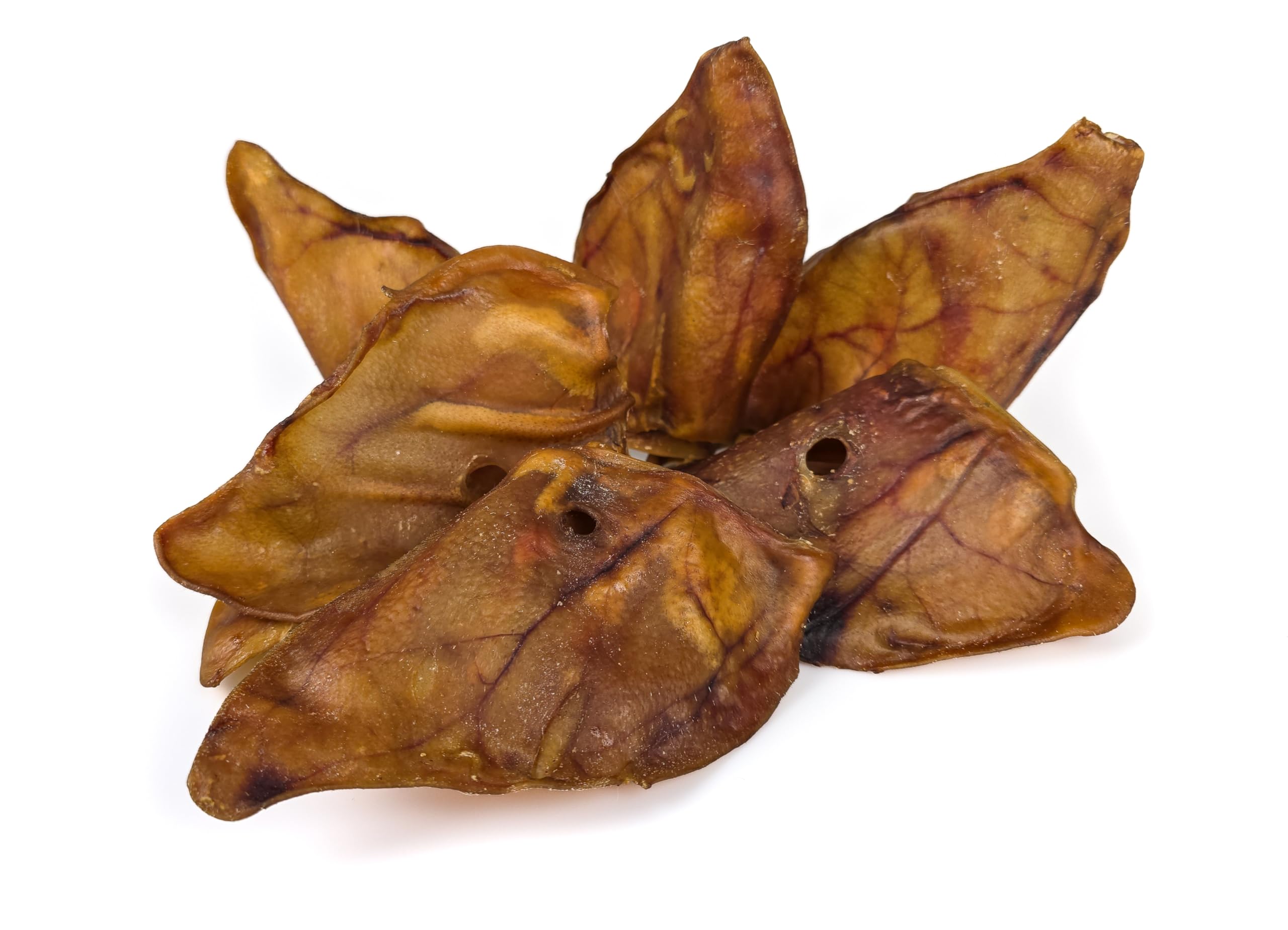HERONS 10x Premium Pig Ears XL - EXTRA LARGE, PREMIUM PIG EARS - 100% Natural Dog Treats Chews, Perfect for BARF Diet
