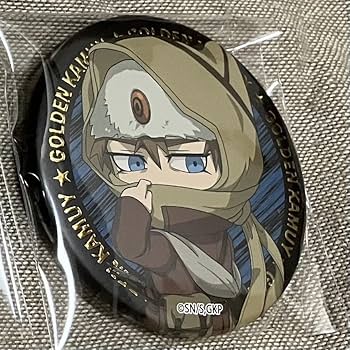 【値下げ可】ゴールデンカムイ 納涼フェア 缶バッジ ヴァシリ ゴールデンカムイ 夏の納涼フェア キャラバッジコレクション