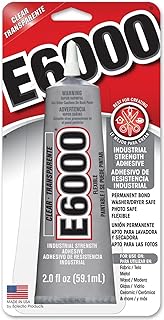 E-6000 Industrial Strenght Glue Adhesive 2.0 Oz. Permanent Bond Multi Purpose