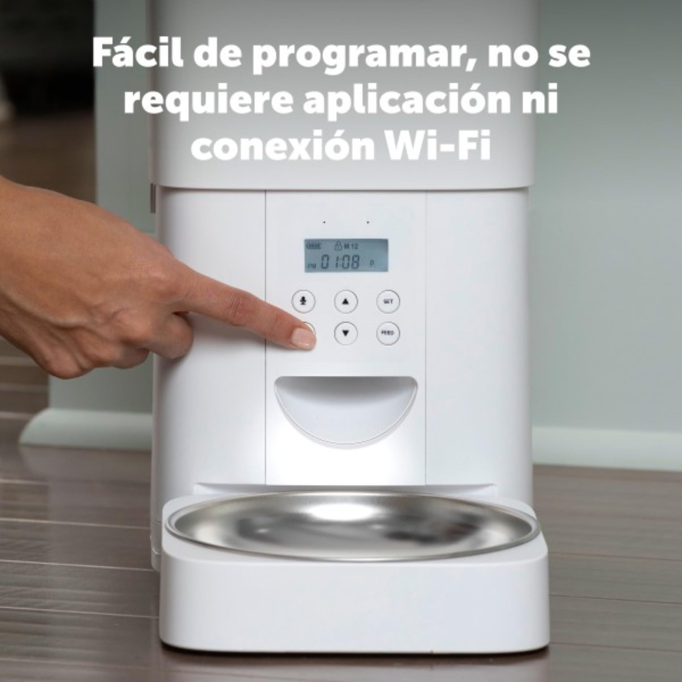 Comedero automático PetSafe FlexFeed 2L para Perros y Gatos, programable y con Control de porciones