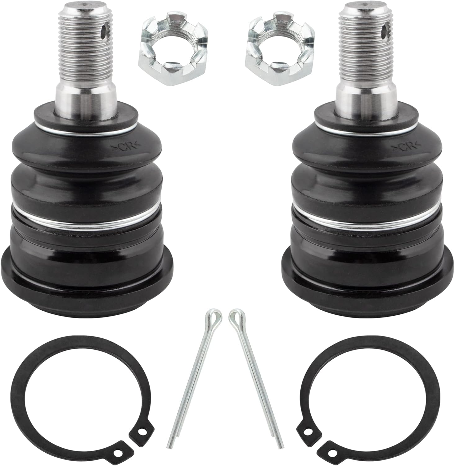 BOXI (Set of 4) Front Upper and Lower Ball Joints Suspension Kit Fit for Nissan Pickup 1995 1996 1997 | for Nissan D21 1986-1994 Hardbody Pickup | 2WD Models Only | Replaces K9022 K9609