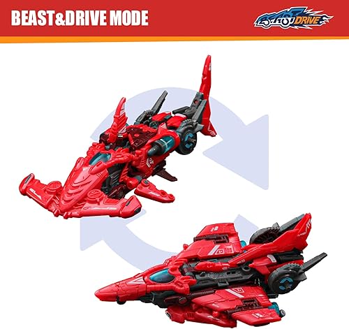 Miniatura 2 de 52TOYS BEASTDRIVE BD-04 Abyss Sweeper - Figura de acción, juguetes de conversión en vehículo y bestia, regalo perfecto para fiesta de cumpleaños