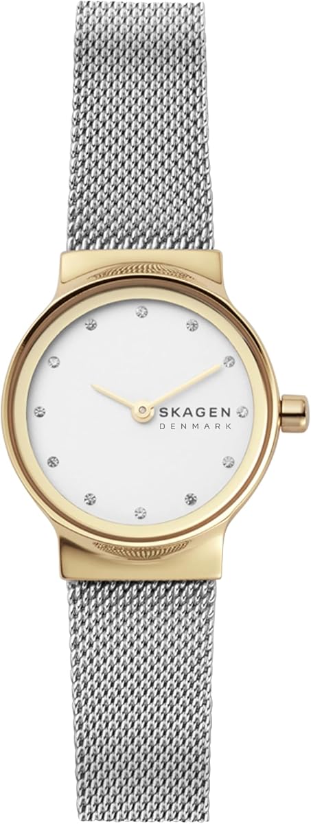 Reloj de cuarzo vestido de acero inoxidable Freja para mujer
