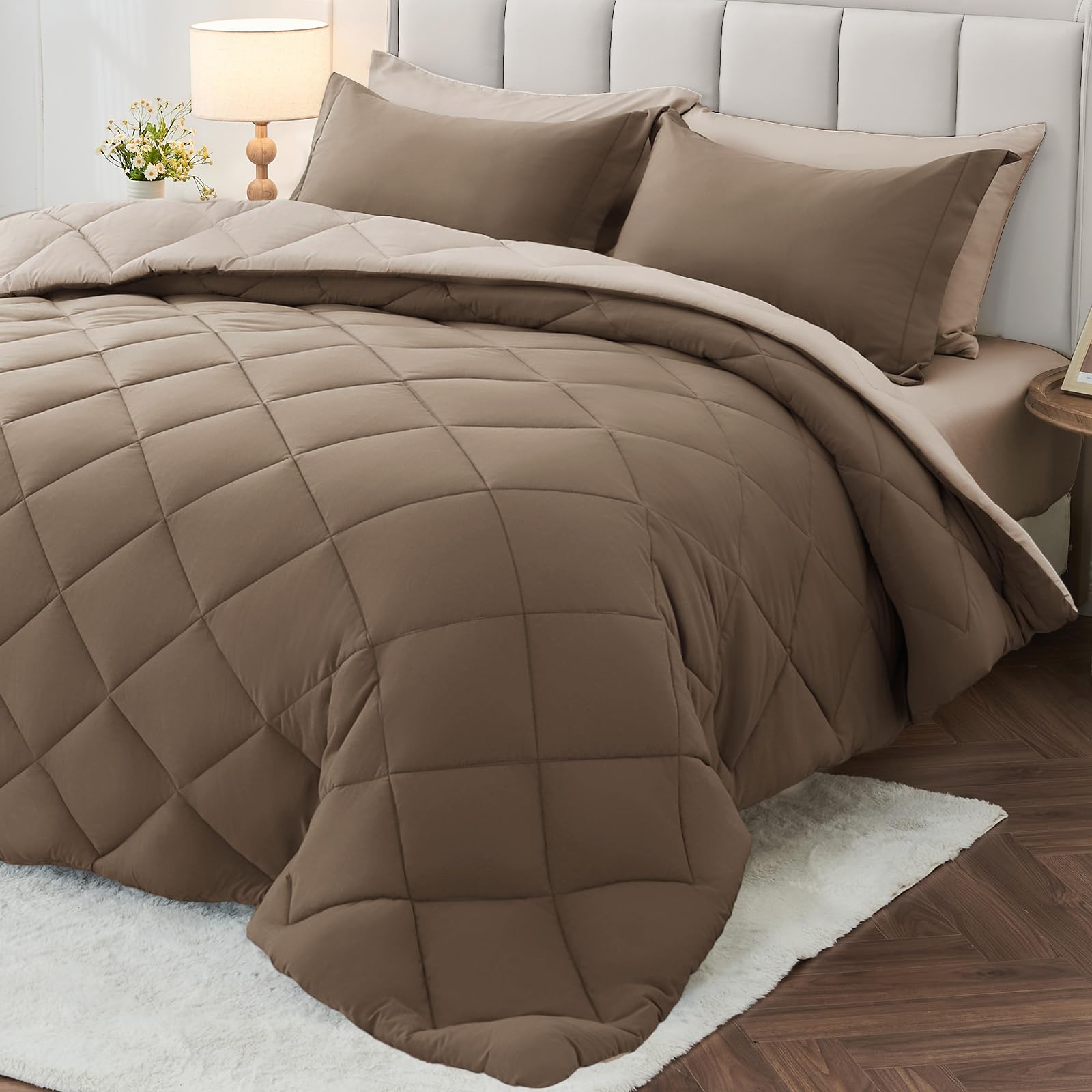 Photo 1 of MUXHOMO California King Comforter Set 7-Piece