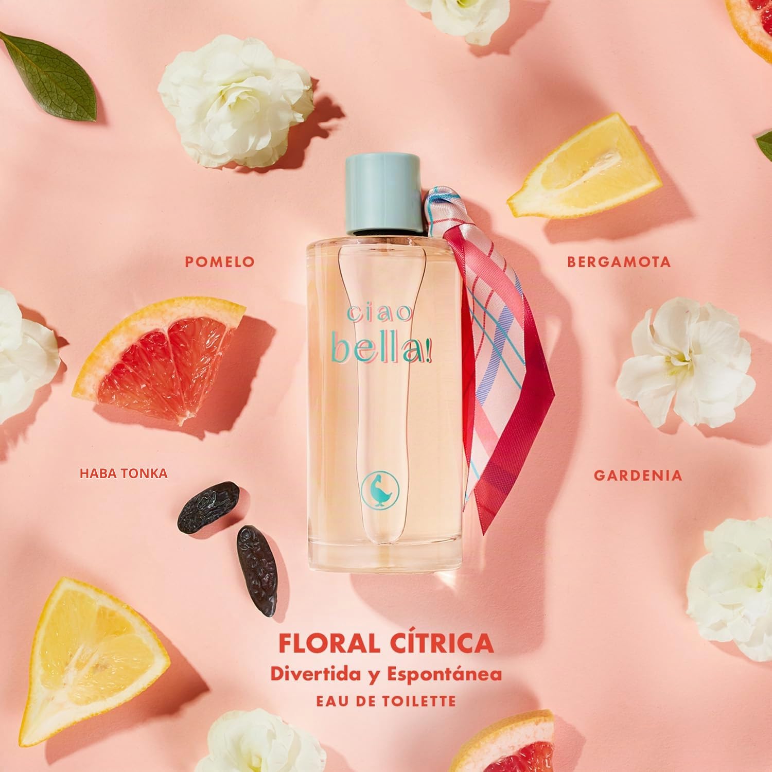 El Ganso Ciao Bella! 125 ml Eau de Toilette for Women, Citrus Floral Fragrance