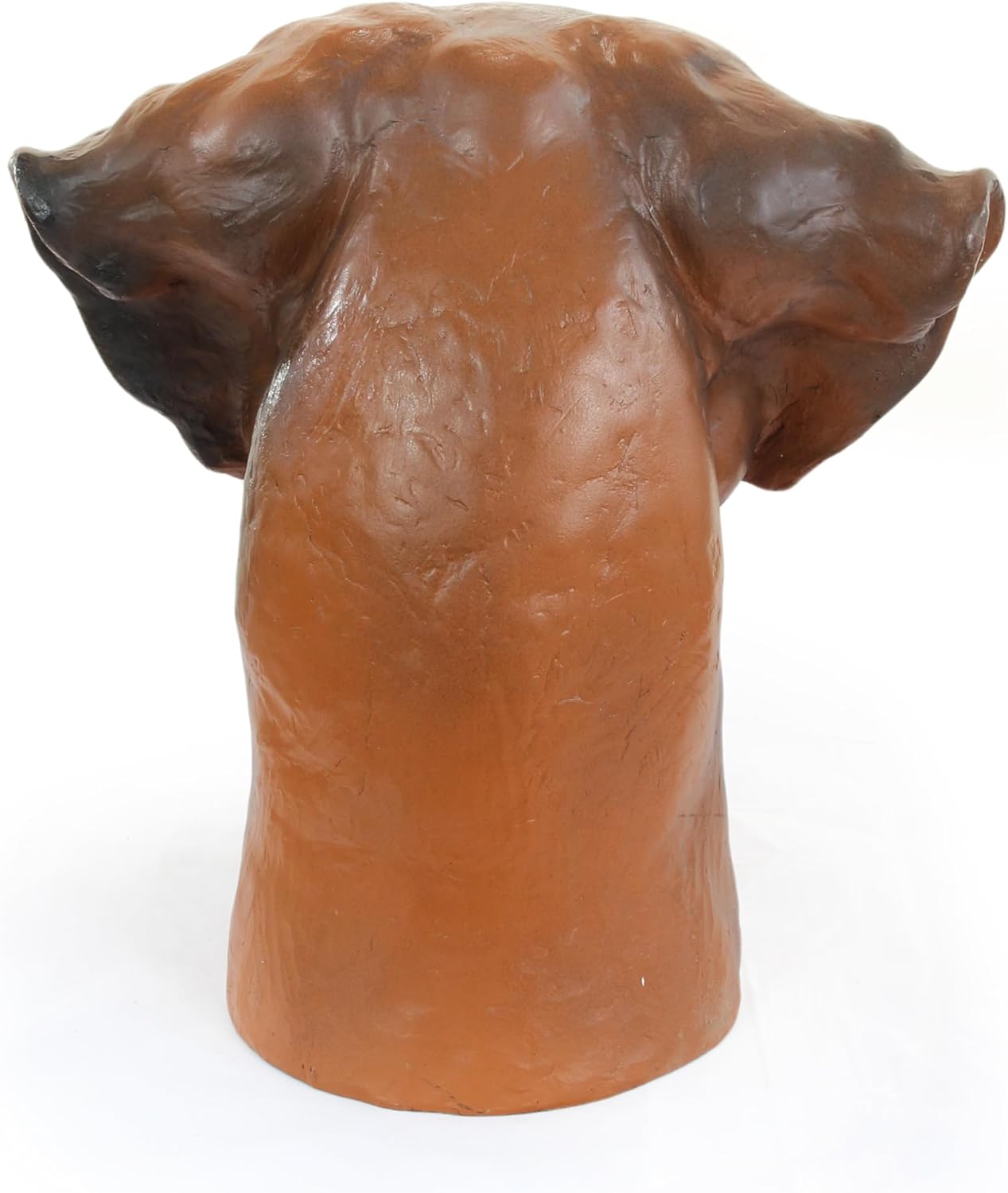 Art-Dog Collection Big Head Great Dane Iii Urn - Handmade Resin Cremation Box with Cold Cast Bronze Finish – Durable Pet Cremation Box for Dogs – Natural Size 29x28x33cm