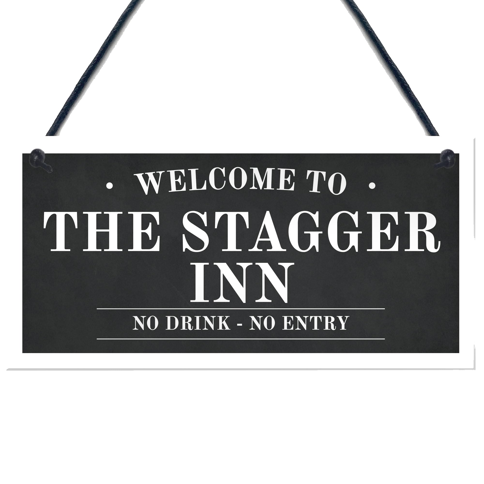 Red Ocean Home Bar Personalised Sign Custom Text Hanging Bar Man Cave Decor Plaques