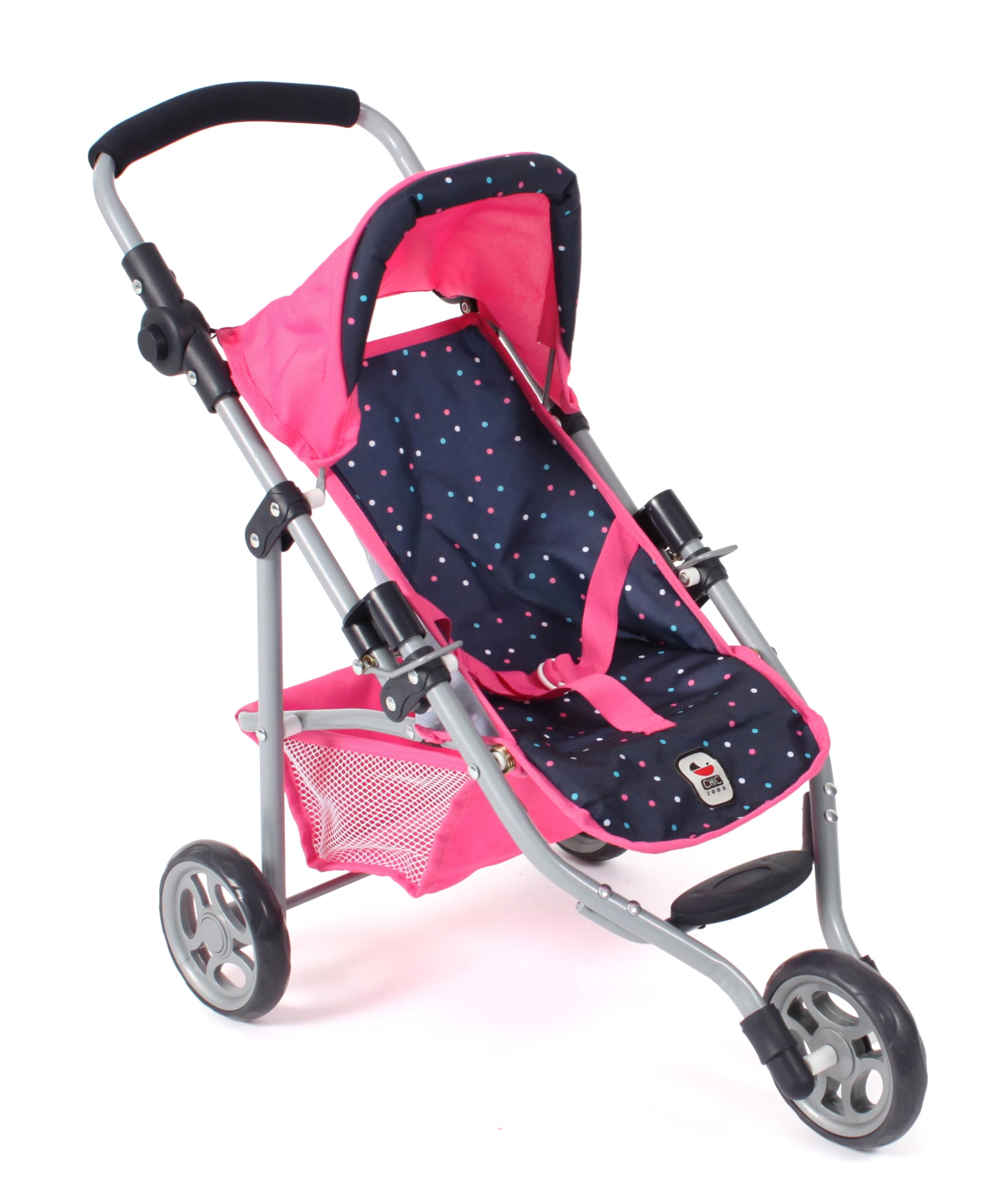 Cochecito de muñecas para evitar dolores de espalda con mango regulable 7