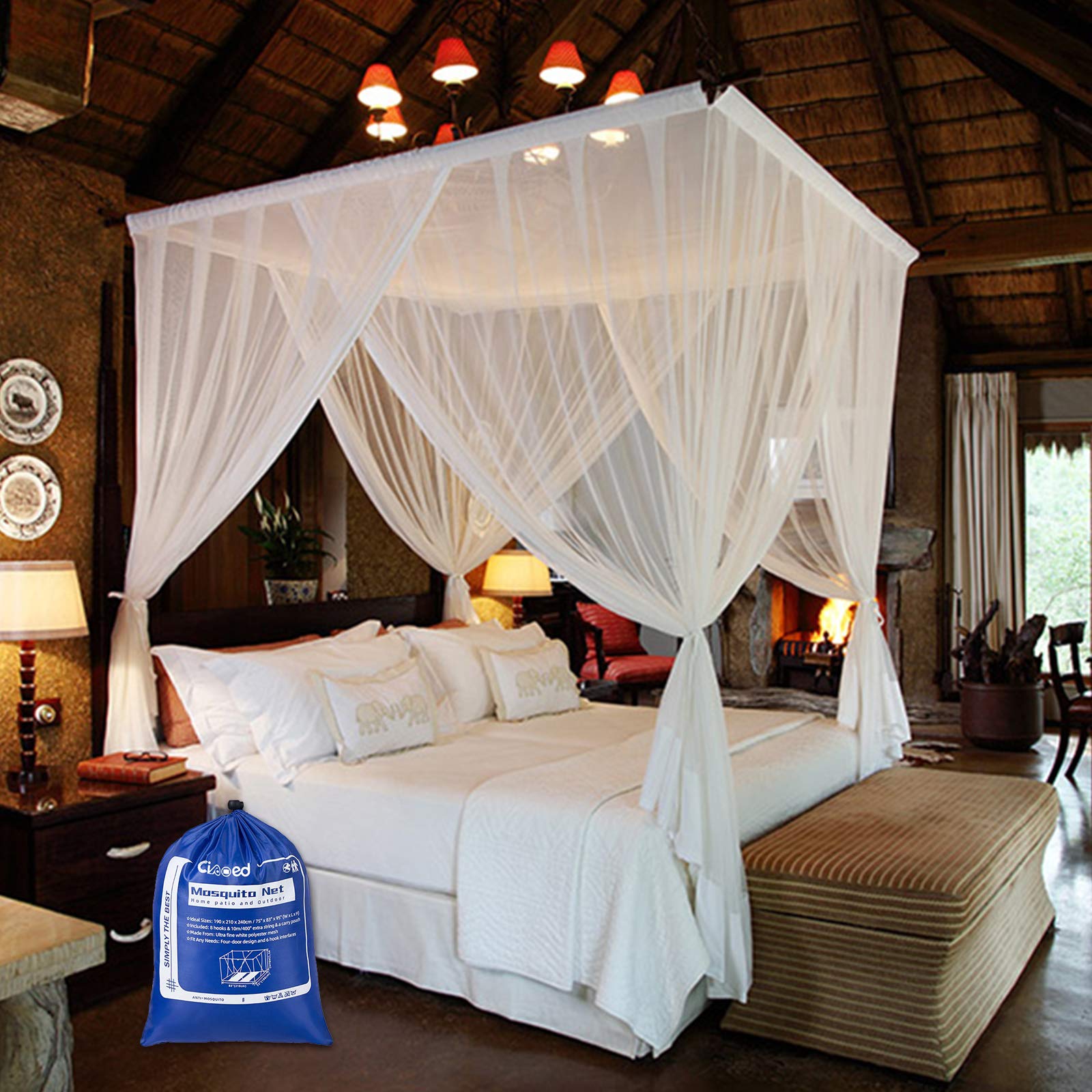 Buy Ciaoed Mosquito Net For Bed Canopy Large XL Tent Double To King 