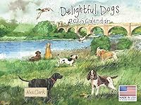 Vista 118 de Calendario de cachorro Golden Retriever 2027 mensual de pared de 12 meses