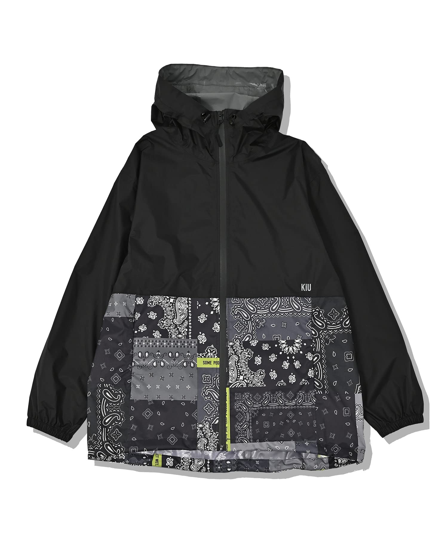 Amazon.co.jp: [キウ] 超軽量 大雨対応 ウィンドブレーカー バイカラー 