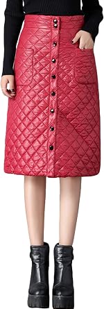 GGUHHU Women's Metallic Accordion Skirt - High-Low Midi, Elastic Waist, Teal