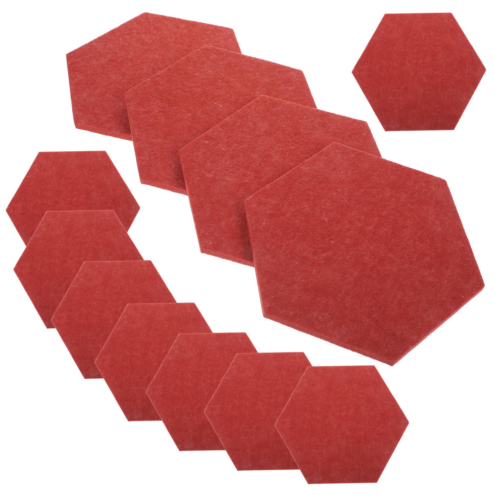 Tableau feutre hexagonal x12 isolant phonique et panneau d'affichage mural design