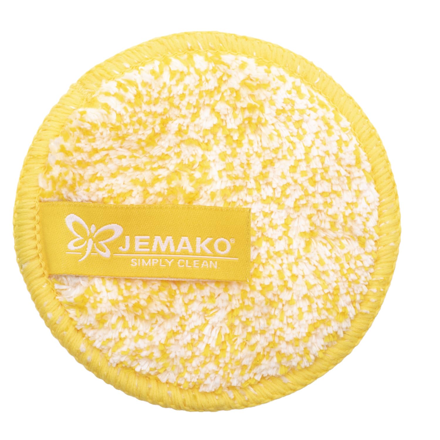 JEMAKO Kit d'entretien du cuir avec mousse active pour cuir et rembourrage, chiffon d'entretien et DuoPad jaune – Nettoyage efficace et soin doux