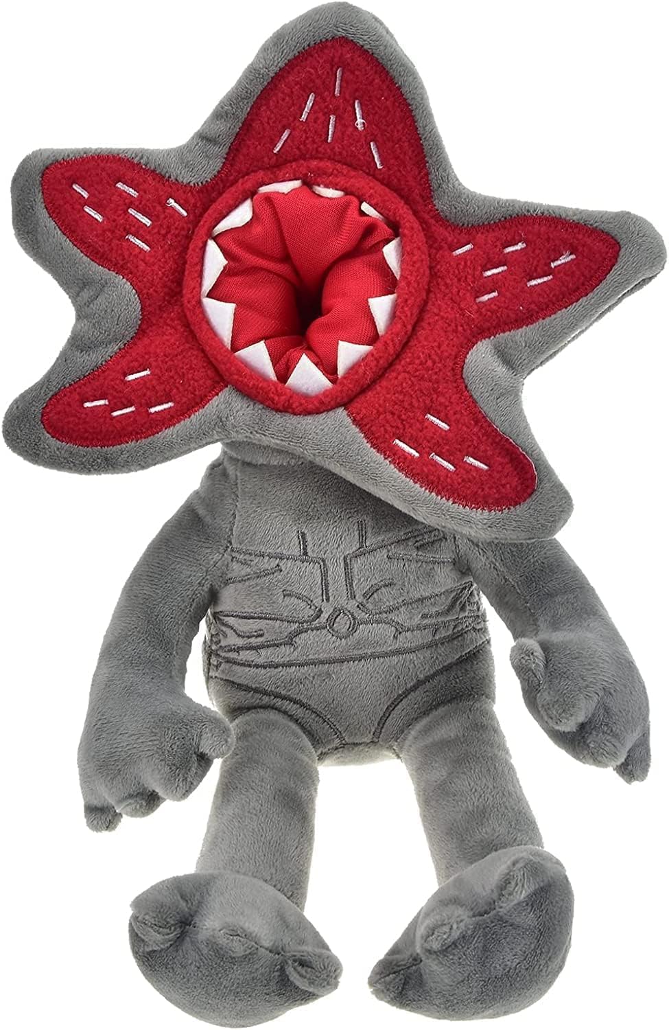 24cm Stranger Plush Figure Toys, DemoGorgon Plush Cute Stranger Stuffed Animals Monsters Horror Strangers Plushies,Flower Head Dog Plushes Toy, Demogorgon Plushs Toy for Kids Grey 24cm