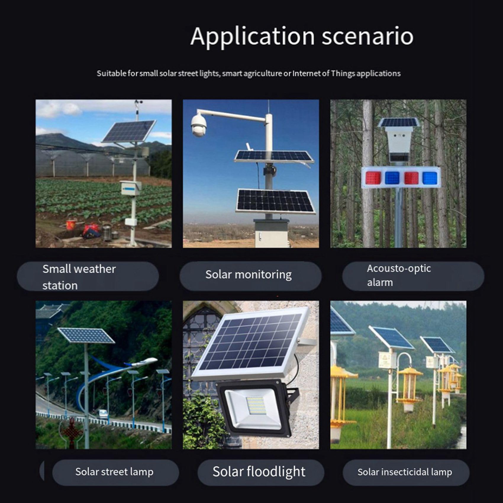 3X Modulo di Gestione 'Energia Solare+ per Batteria MPPT Supporta Il Modulo di Uscita Regolata del Pannello Solare Type-C 6V-24V 5V/3A