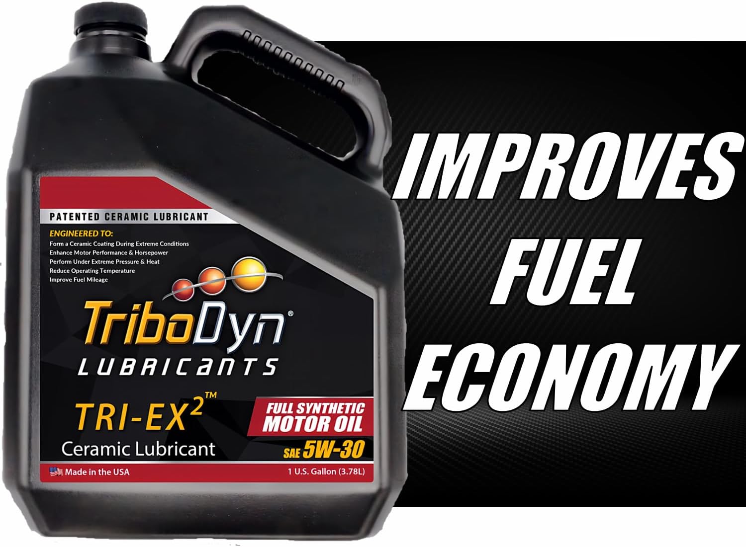 TRI-EX2 DEXOS SAE 5w30 Full Synthetic Motor Oil with Ceramic Coating (1 Gallon)