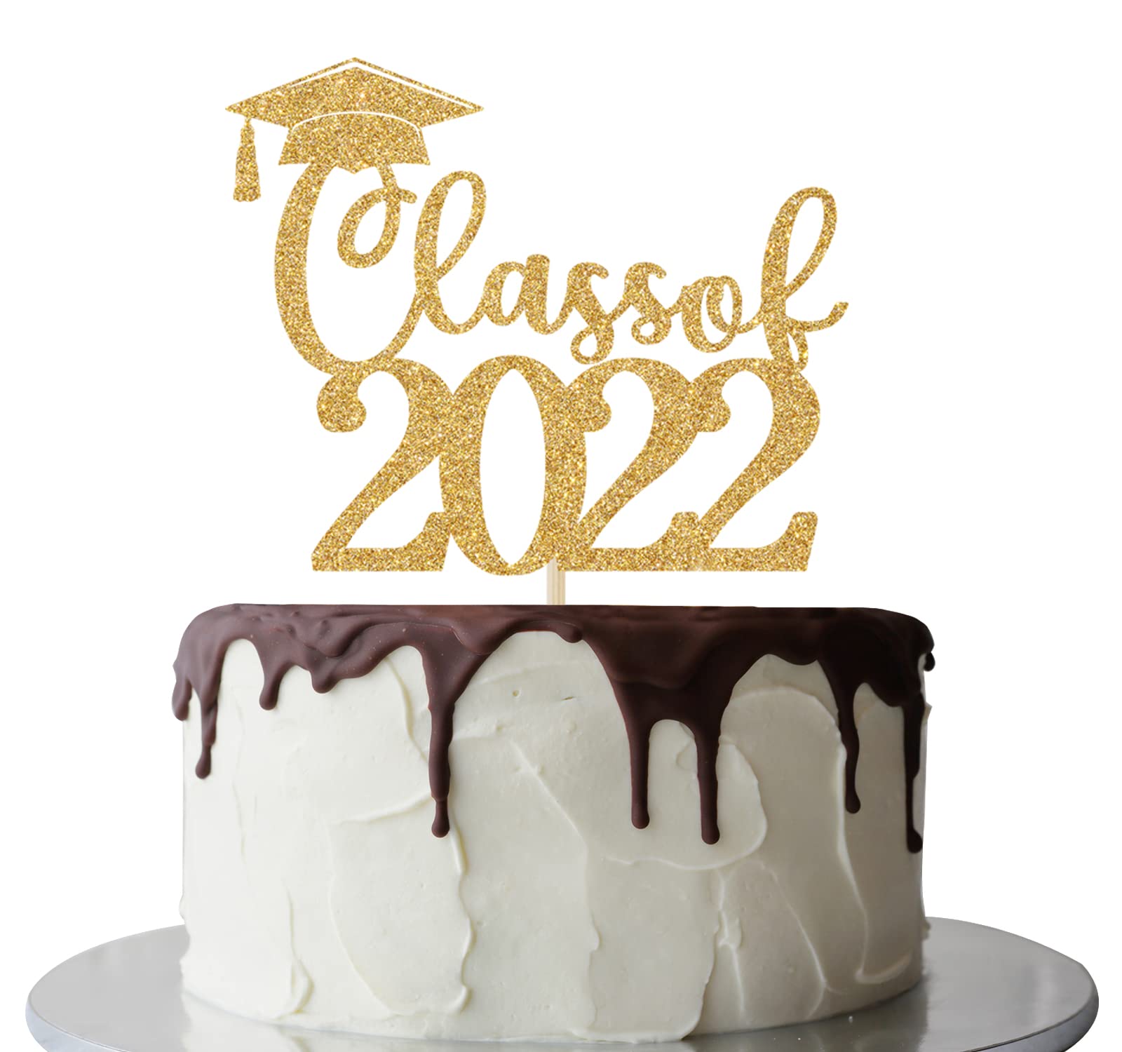 Buy Class Of 2022 Cake Topper 2022 Graduation Party Decor Congrats