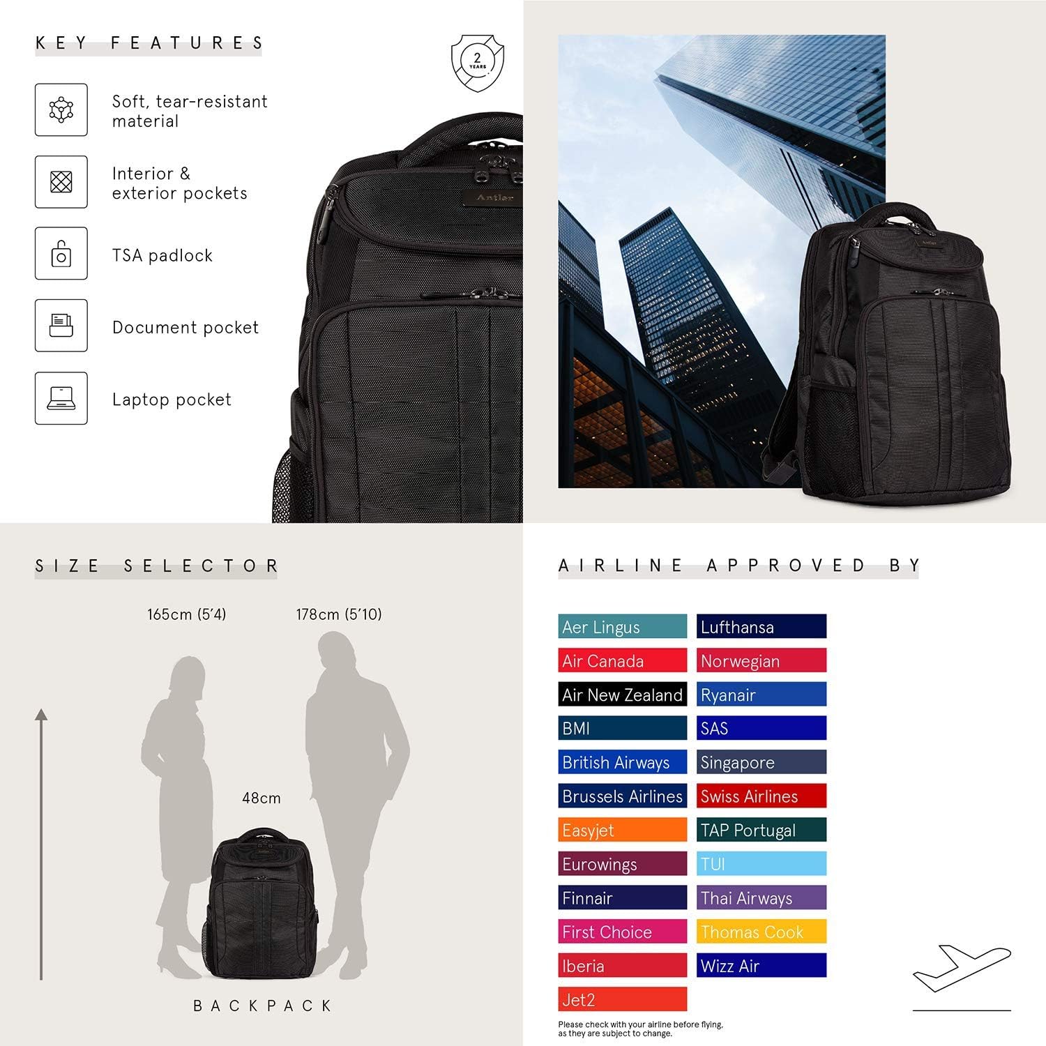 antler business backpack