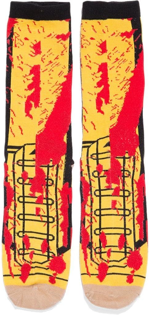 Lootcrate Kill Bill Vol. 1"The Bride" Bloody Socks - Not In Stores, Yellow, Medium