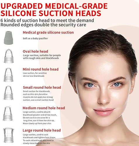 Miniatura 2 de Herramienta profesional para eliminar puntos negros, removedor de puntos negros, removedor de cabeza negra para cara, extractor de puntos negros