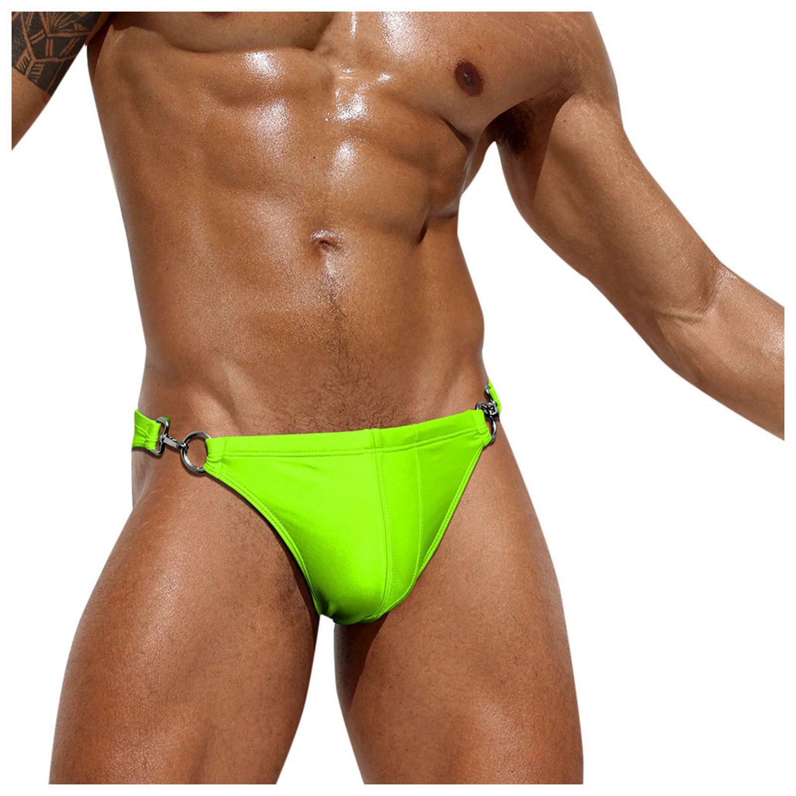 Generico Costume Bagno Donna Slip Brasiliano Push Up Asciugatura Rapida Classico Vestiti da Spiaggia Bikini Taglia Grande