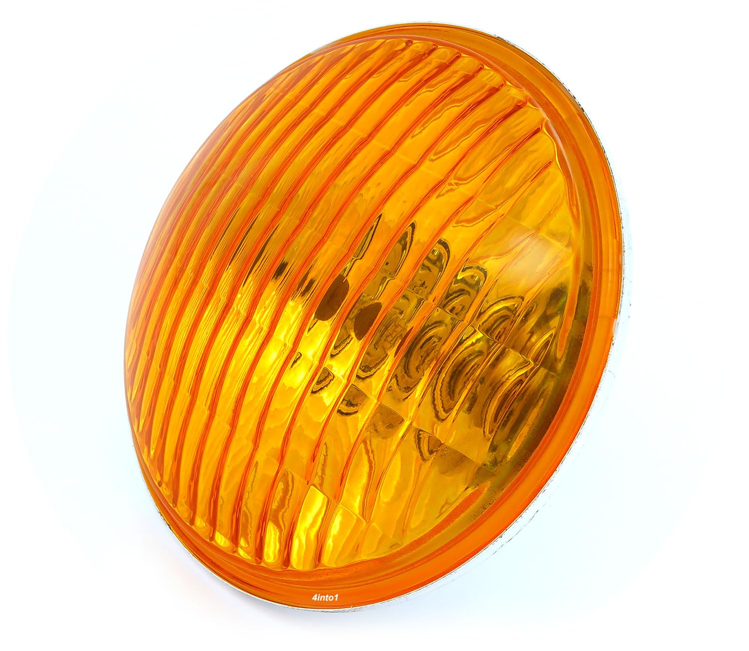 5.75 inch Amber Halogen H4 Round Headlight