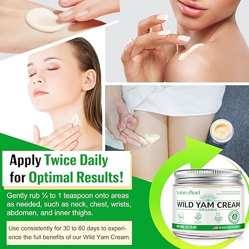 Miniatura 6 de Crema de ñame silvestre - Crema de ñame silvestre para el equilibrio hormonal - Adecuado para aliviar los síntomas durante períodos de cambio físico