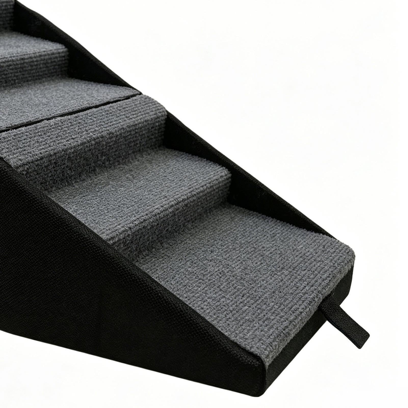 Scalini stabili per animali domestici, comodino pieghevole portatile, 62 x 37 x 32 cm, dispositivo con presa sicura, accessorio per la casa per famiglie appassionati di vita routine quotidiana interni