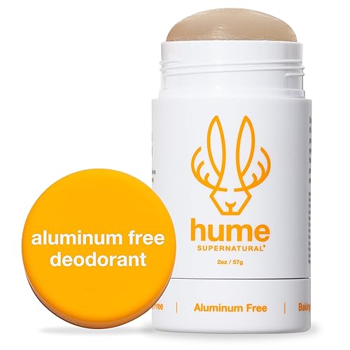 Miniatura 10 de Hume Supernatural Desodorante natural sin aluminio para mujeres y hombres, ingredientes naturales, probióticos, a base de plantas, sin bicarbonato