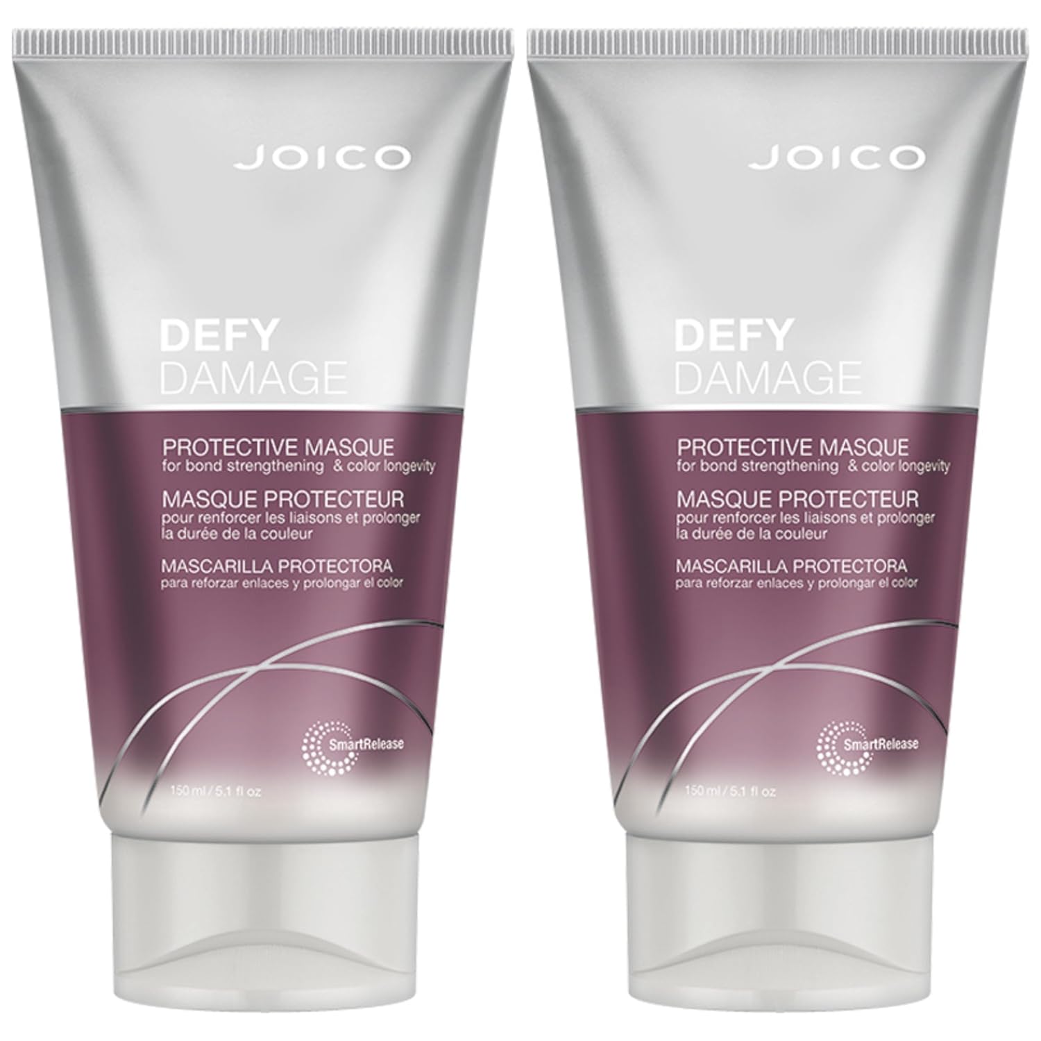 Joico Defy Damage Protective Masque | For Color-Treated Hair | Strengthen Bonds & Preserve Hair Color | With Moringa Seed Oil & Arginine