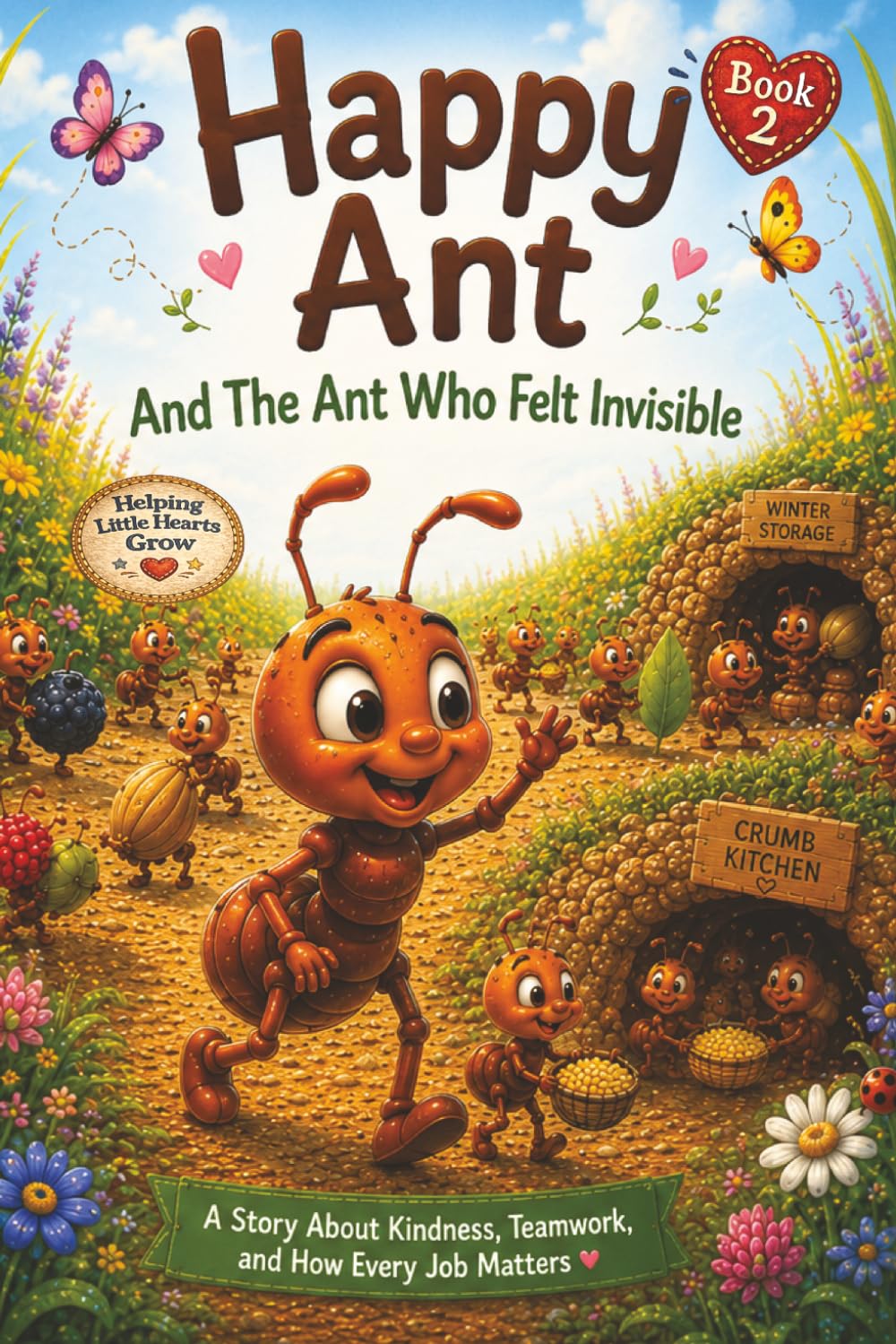 Happy Ant and The Ant Who Felt Invisible: A Happy Ant Adventure (Happy Ant Adventure Stories)
