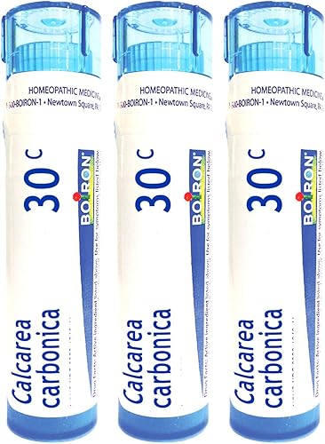 Miniatura 1 de Boiron Calcarea Carbonica 30c - Medicina homeopática para tapa de cuna, paquete de 3 (240 pellets)