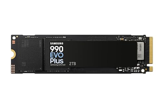 Samsung 990 EVO Plus SSD 2TB, M.2 2280, MZ-V9S2T0BW