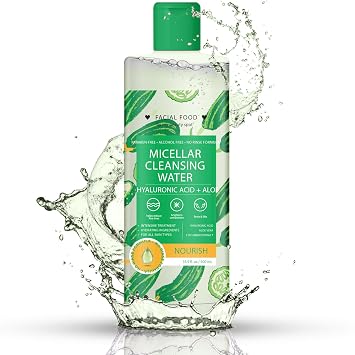 My Beauty Spot Micellar Water - Facial Cleansing Makeup Remover Hydrating Cucumber Infused Micellar Water Gentle Makeup Remover 16.9 Fl. Oz.