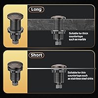 Vista 7 de Kit de Interruptor de Aire para Triturador de Basura Anwoll - Profesional, Certificado UL, Botón Inalámbrico para Triturador de Basura en la Parte