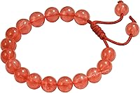 Vista 736 de Amazing Gemstone Crystal Bracelet for Women Men's Gifts - Protection Healing Crystal Bracelet - 8mm Gemstone Beaded Adjustable Bracelet Pulseras