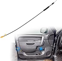 Vista 7 de Cable corto de pestillo de puerta de 16.5 pulgadas compatible con Chevrolet Silverado GMC Sierra 2007-2013 Cable de bloqueo manual de puerta