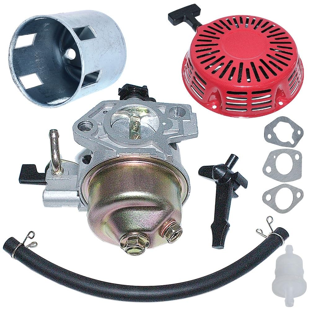 Junta De Carburador Arranque Retroceso para GX390 13HP para GX 390 Línea Filtro Combustible Motor Cortacésped Moto Carburador