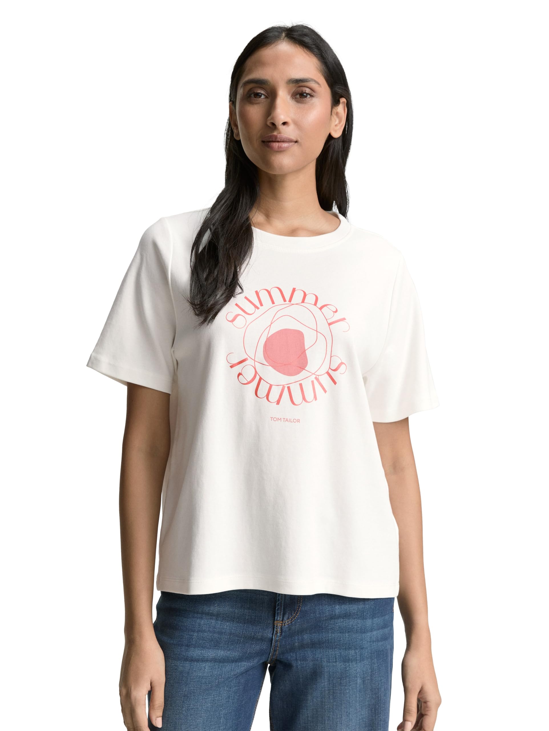 Tom Tailor Damen 1045964 T-Shirt (1er Pack)