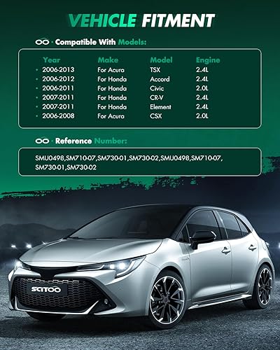 Miniatura 130 de SCITOO Arrancadores Nuevo Ajuste para Nissan Frontier Pickup Xterra 2002 2003 2004 3.3L 17859