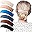 WILLBOND 6 Pcs Hair Barrettes for Women Large Barrettes Hair French Clips Pin Retro Clasp for Mom Gifts Women Accessories, 6 Colors(Dark,Solid)