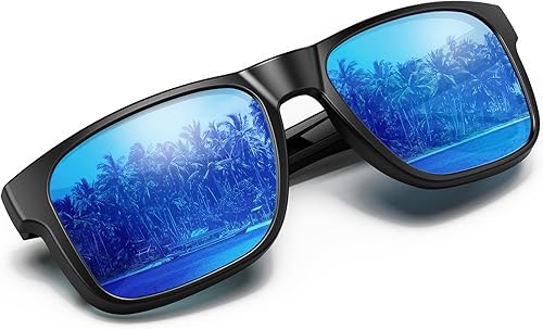 Miniatura 15 de Polarized Sunglasses UV400 Lightweight for Men & Women Driving, Cycling, Outdoor Fashion Square Frame Sun Glasses