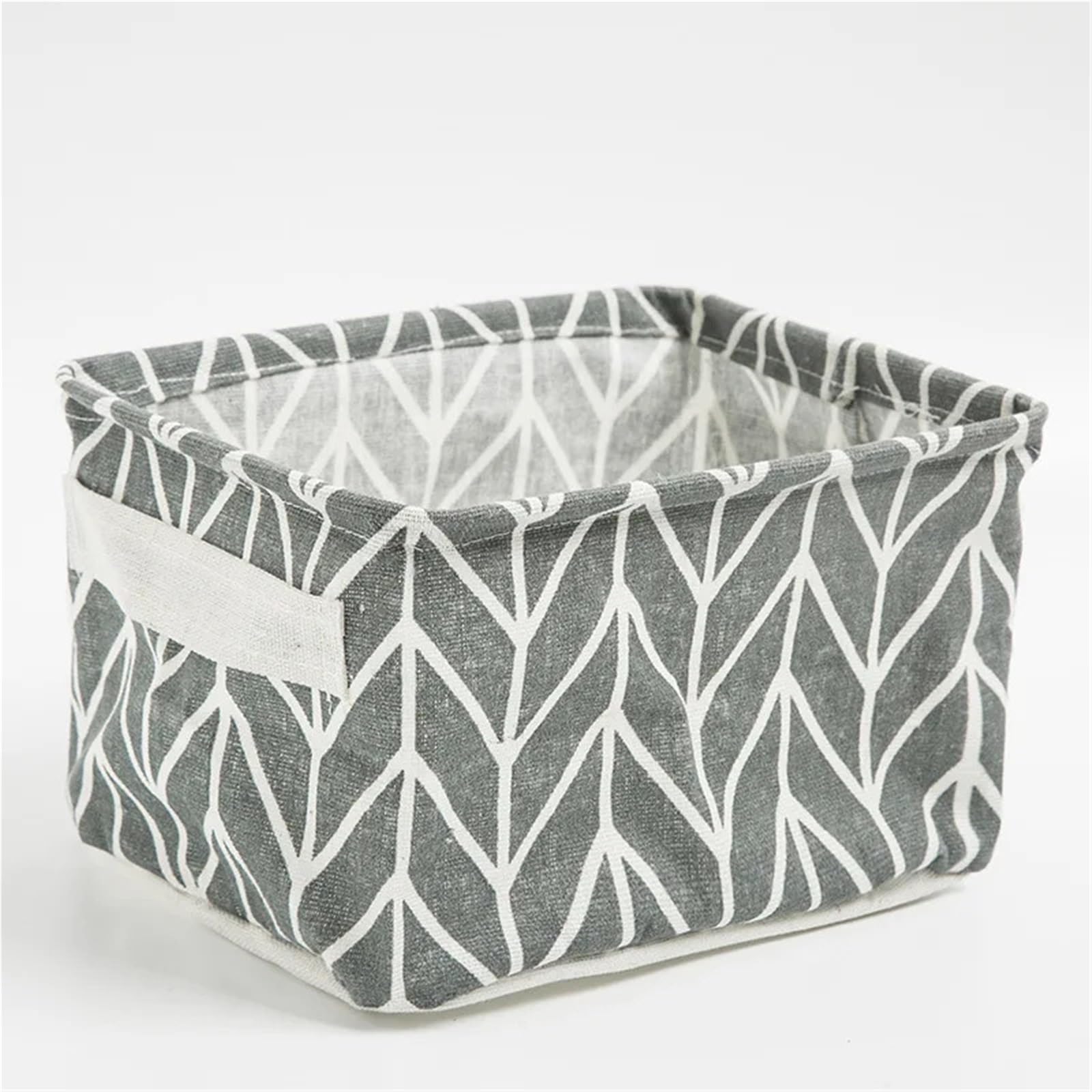 EWUHYFP Storage Boxes Toy Storage Fabric Foldable Basket Cotton And Hemp Desktop Box Small Fresh Waterproof(Color6)