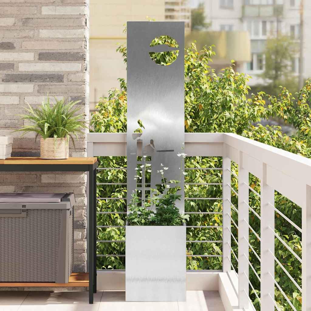 Genérico Pantalla de Privacidad para Jardín Calado Plata 32 x 140 cm,Casa y jardín,Decoración,Obras de Arte,Carteles, copias y Arte visual-876403