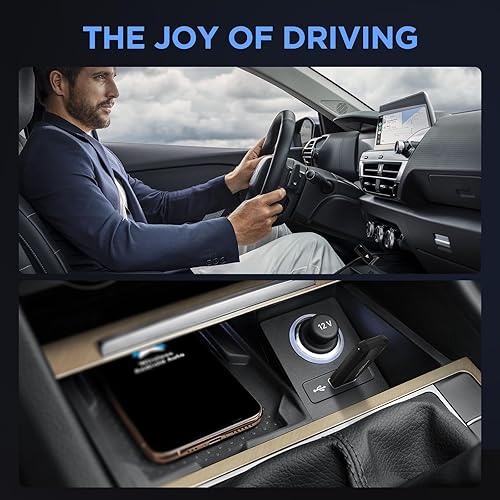 Miniatura 7 de Adaptador inalámbrico Android Auto para el coche Android auto pequeño dongle para OEM con cable modelo de coche 2017+ Play Plug USB C a A, Cable de