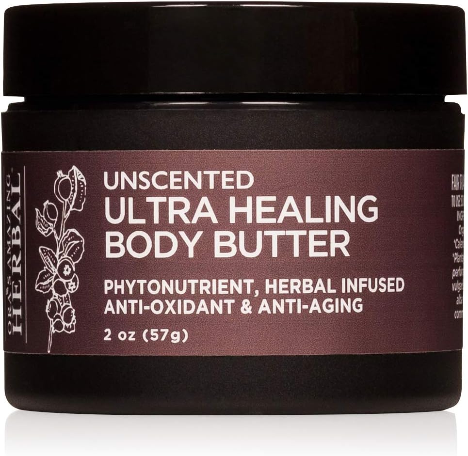Ora's Amazing Herbal Natural Eczema & Dry Skin Relief Bundle – Touchy Skin Salve 4 oz, Ultra Healing Body Butter 2 oz & Herbal Calendula Oil 2 oz – Fragrance-Free Moisturizing Set