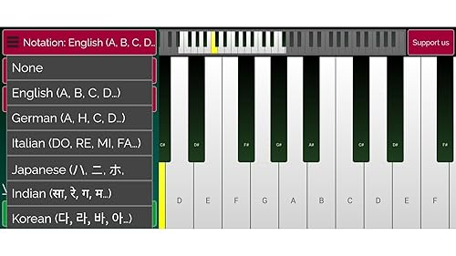 Real Piano Keyboard