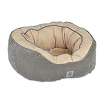 Precision Pet Daydreamer Gusset Bed, 32 by 25 by 10.5-Inch, Gray