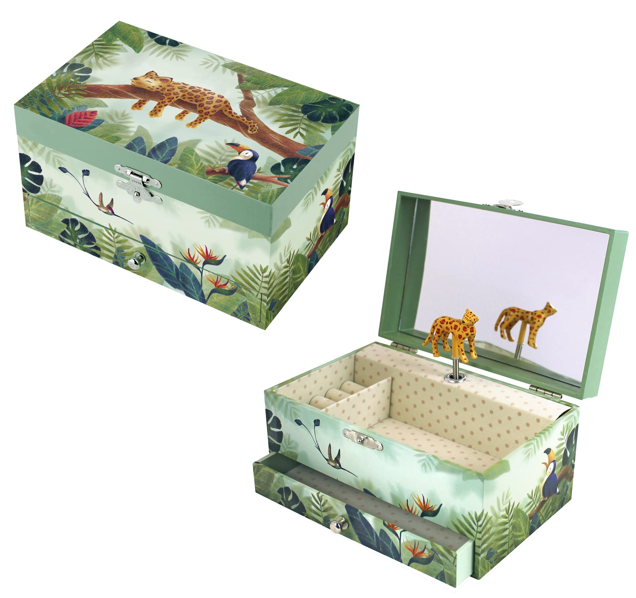 Savannah Musical Jewellery Box Personalised | Trousselier Musical Box Personalised (Savannah)
